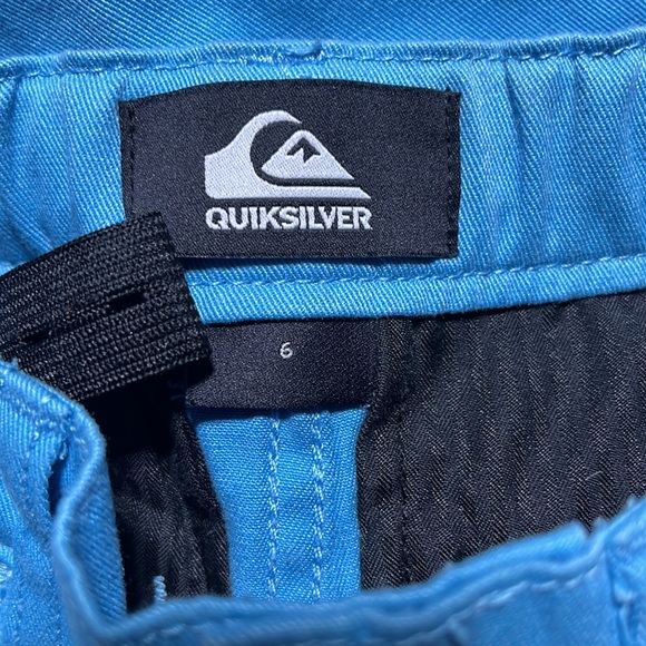 Quicksilver boys size 6 blue shorts - Picture 3 of 3